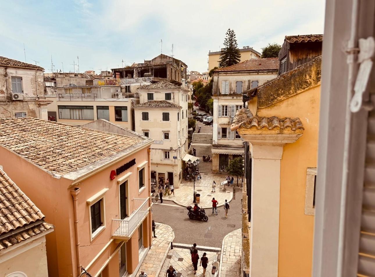 Apartament Semeli Old Town Corfu Retreat With Amazing Views Zewnętrze zdjęcie